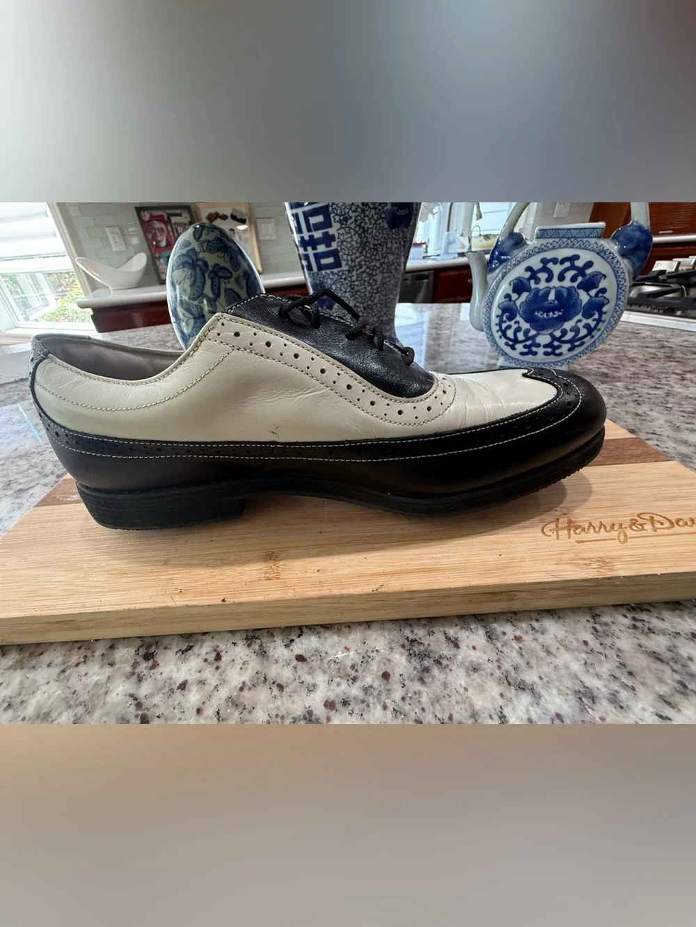 FootJoy platform shoes